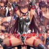 対魔忍エロ同人漫画　つるぺたハイレグ衣装娘が悶絶！