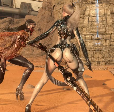 えちえちな衣装なのに一般ゲームというstellar.bladeステラブレイド